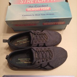 Skechers Stretch Fit Air-Cooled Memory Foam Shoes, 8