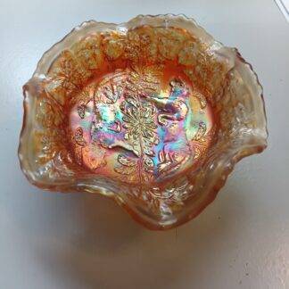 Carnival Glass Candy Dish